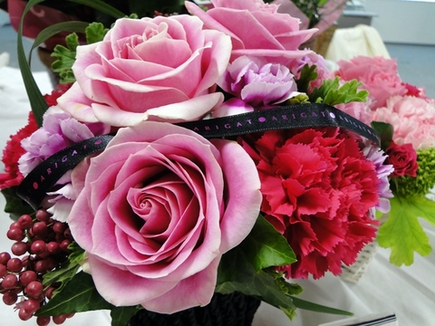 【e87】アレンジメント「フラワー・アラカルト」